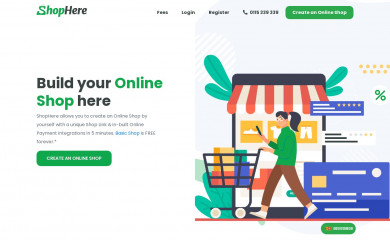 shophere.lk screenshot