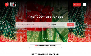 shopkhoj.com screenshot