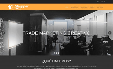 shoppervox.cl screenshot