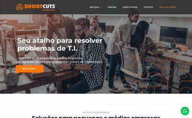 shortcuts.com.br screenshot