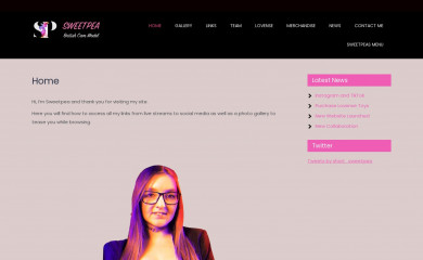 shortsweetpea.co.uk screenshot