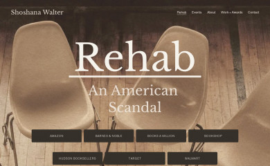 shoshanawalter.com screenshot