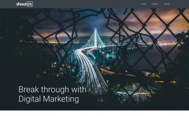 shoutex.com screenshot