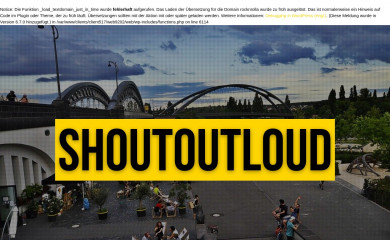shoutoutloud.eu screenshot