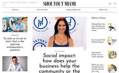 shoutoutmiami.com screenshot