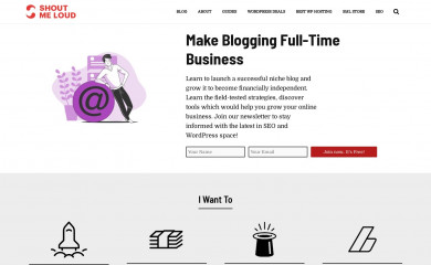 shoutmeloud.com screenshot
