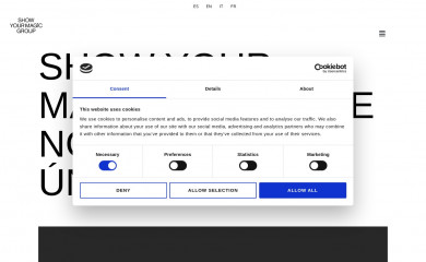 showyourmagic.es screenshot