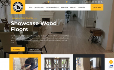 showcasewoodfloors.com screenshot