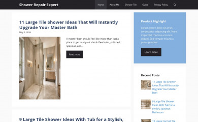 showerrepairexpert.com screenshot