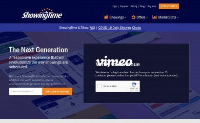 showingtime.com screenshot