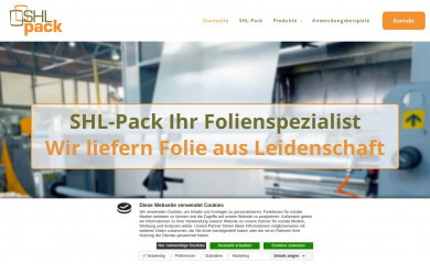 shl-pack.de screenshot