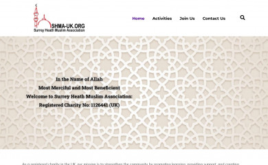 shma-uk.org screenshot