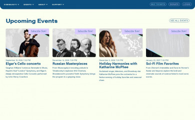 shreveportsymphony.com screenshot