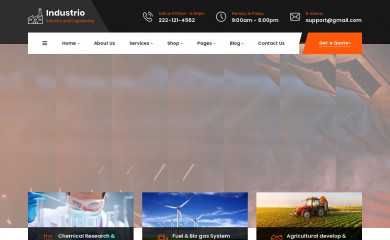 https://shtheme.com/demosd/industrio screenshot