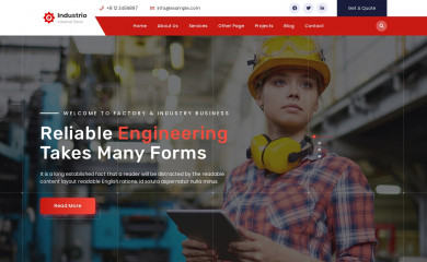 http://shtheme.org/demosd/industrio7 screenshot