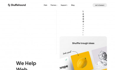 shufflehound.com screenshot