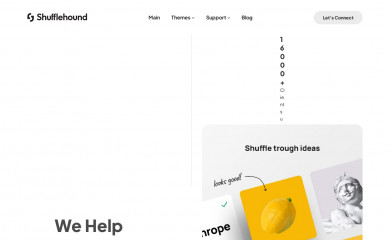 shufflehound.com screenshot