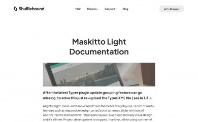 http://shufflehound.com/maskitto-light/ screenshot