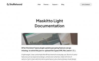 http://shufflehound.com/maskitto-light/ screenshot