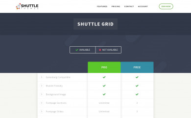 Shuttle Grid screenshot