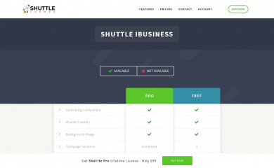 Shuttle iBusiness screenshot