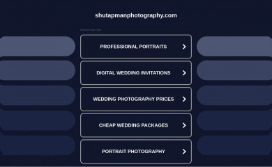 shutapmanphotography.com screenshot