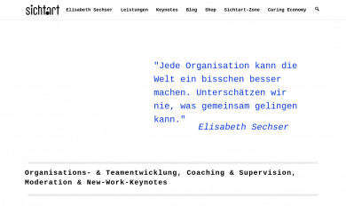 sichtart.at screenshot
