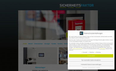 sicherheitsfaktor.com screenshot