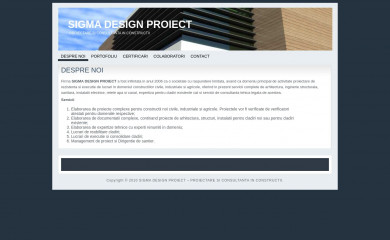 sigmadesign.ro screenshot