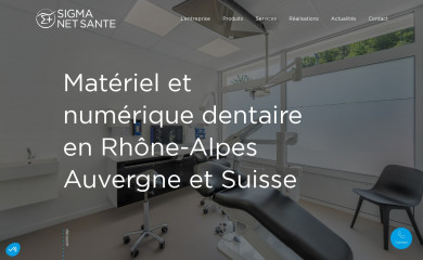 sigmanetsante.com screenshot