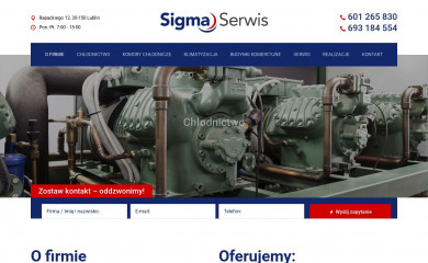 sigmaserwis.pl screenshot