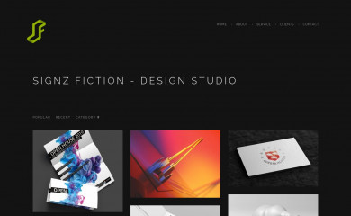 signz-fiction.at screenshot