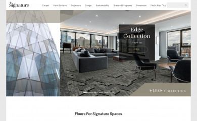 signaturecarpets.com screenshot