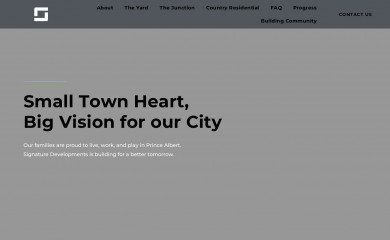 signaturedevelopments.net screenshot