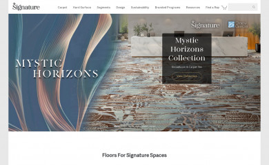 signatureflooring.com screenshot
