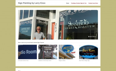 signpainting.ca screenshot