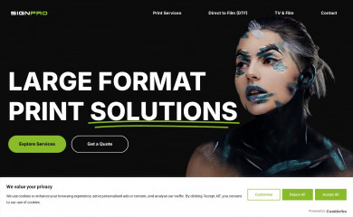 signpro.uk screenshot