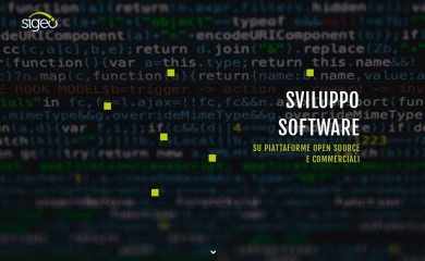 sigeosrl.com screenshot
