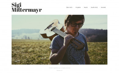 sigimittermayr.at screenshot