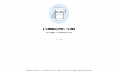 sidannualmeeting.org screenshot