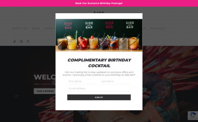 sidebarsydney.com.au screenshot