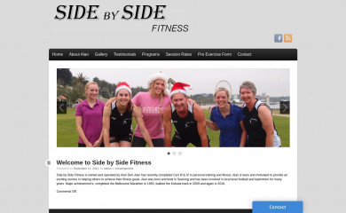 sidebysidefitness.com.au screenshot