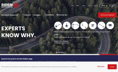sidem.be screenshot