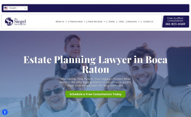 siegellawgroup.com screenshot