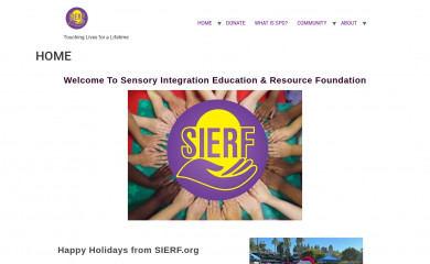sierf.org screenshot