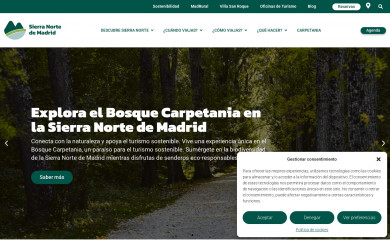 sierranortemadrid.org screenshot