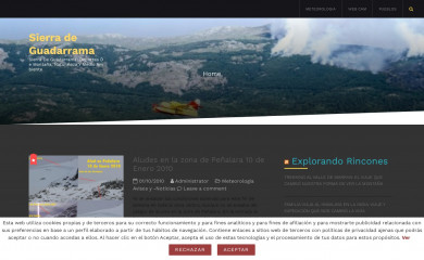 sierraguadarrama.com screenshot