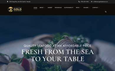 sierragoldseafood.com screenshot