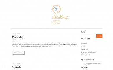 sifrablog.nl screenshot