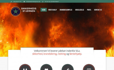sikkerhedsstjernen.dk screenshot